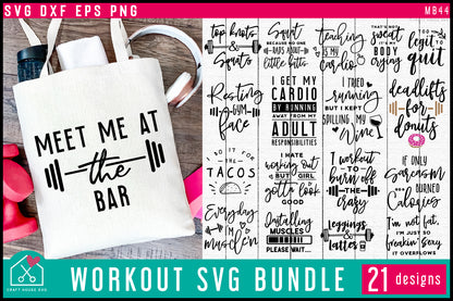 Gym SVG Bundle - Craft House SVG