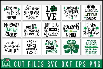 St. Patrick's Day SVG Bundle - Craft House SVG