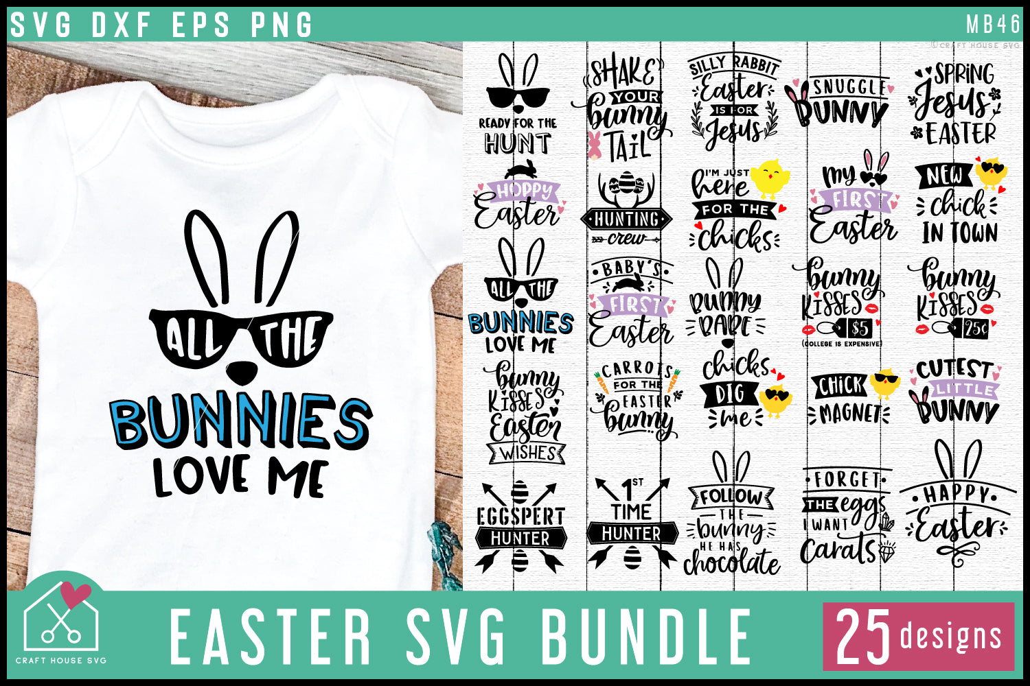 Easter SVG Bundle - Craft House SVG