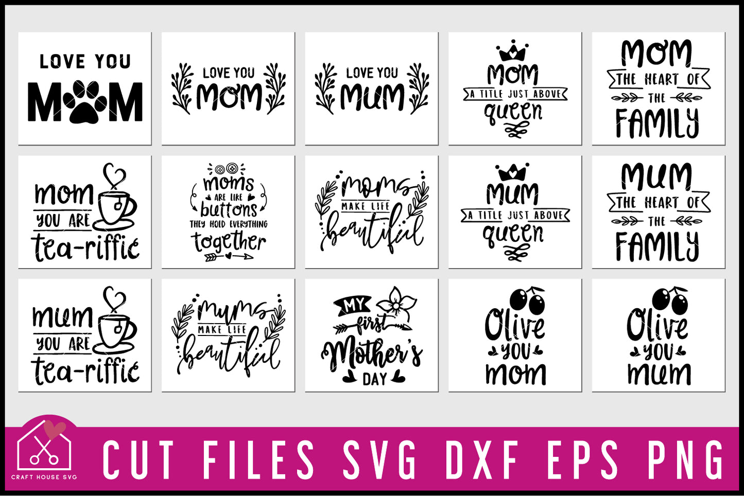 Mother's Day SVG Bundle