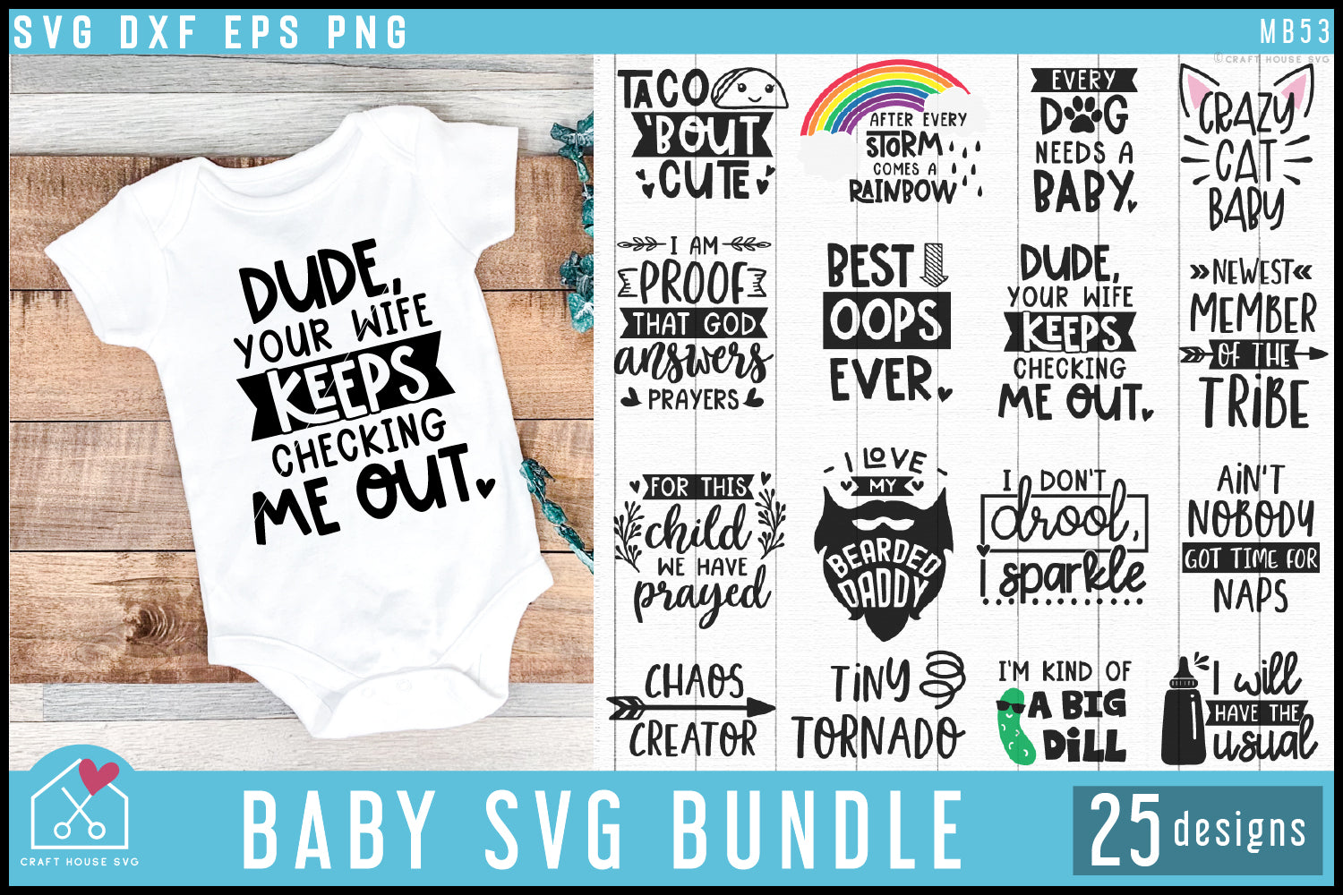 Baby SVG Bundle - Craft House SVG