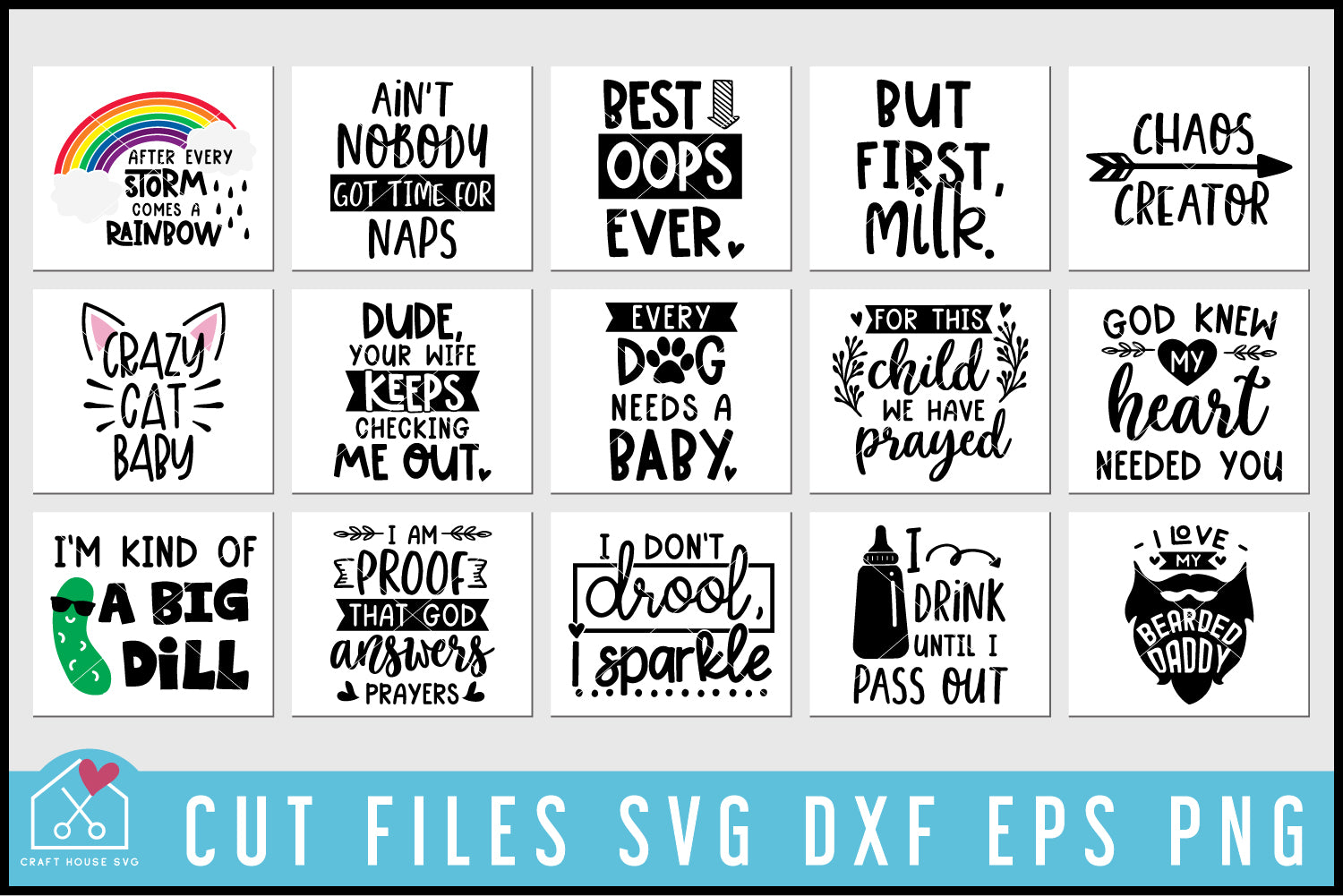 Baby SVG Bundle - Craft House SVG