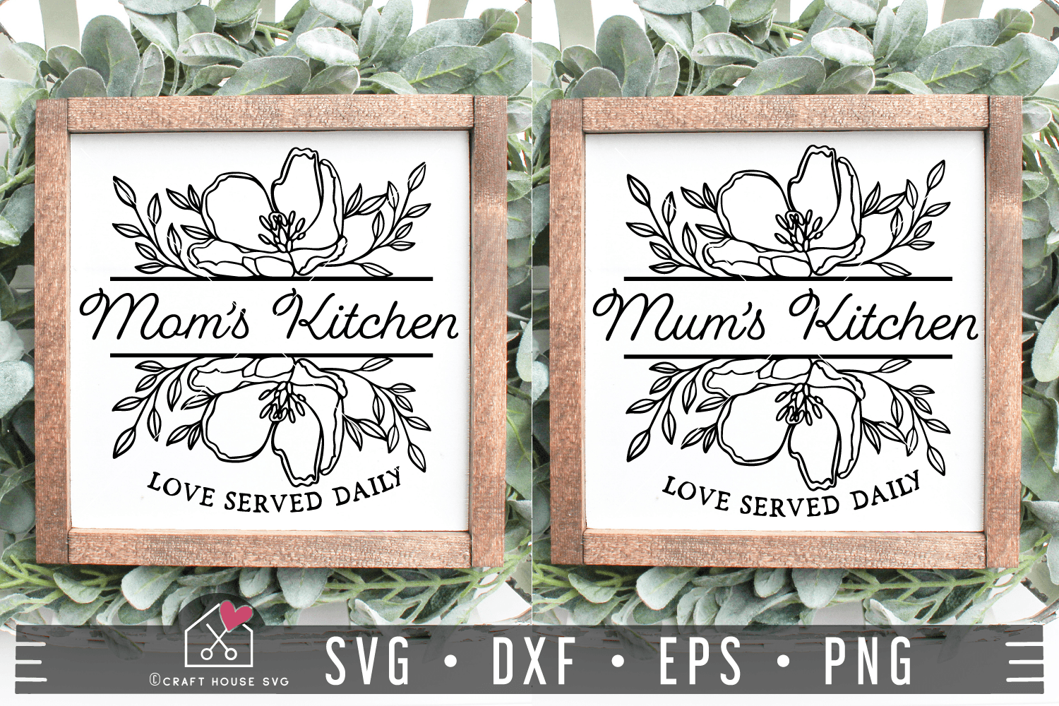 Moms Kitchen Mums Kitchen SVG file |  Kitchen cut file