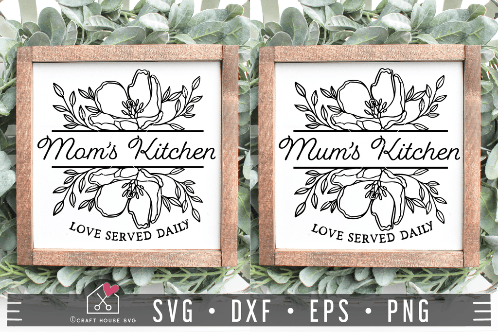 Mom's Kitchen: Open 24 Hours SVG Cut file by Creative Fabrica Crafts ·  Creative Fabrica