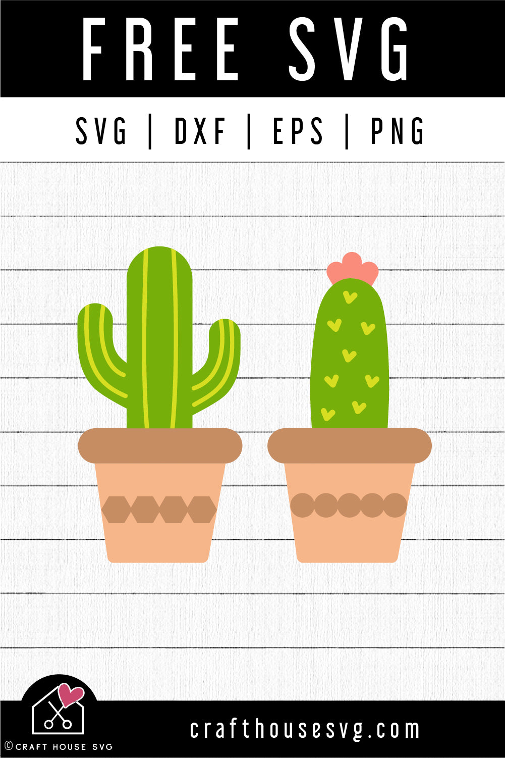 FREE Succulent SVG Cactus Cut File | FB448