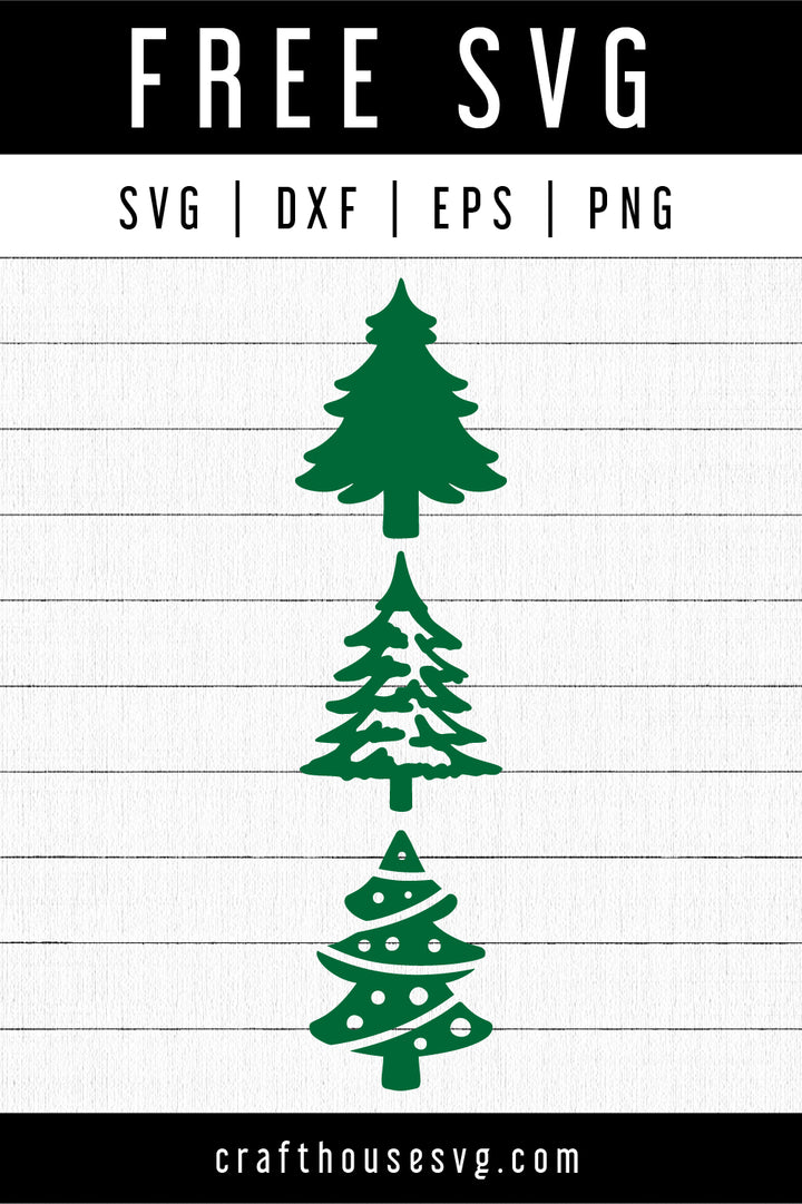 FREE Christmas Tree SVG | FB163
