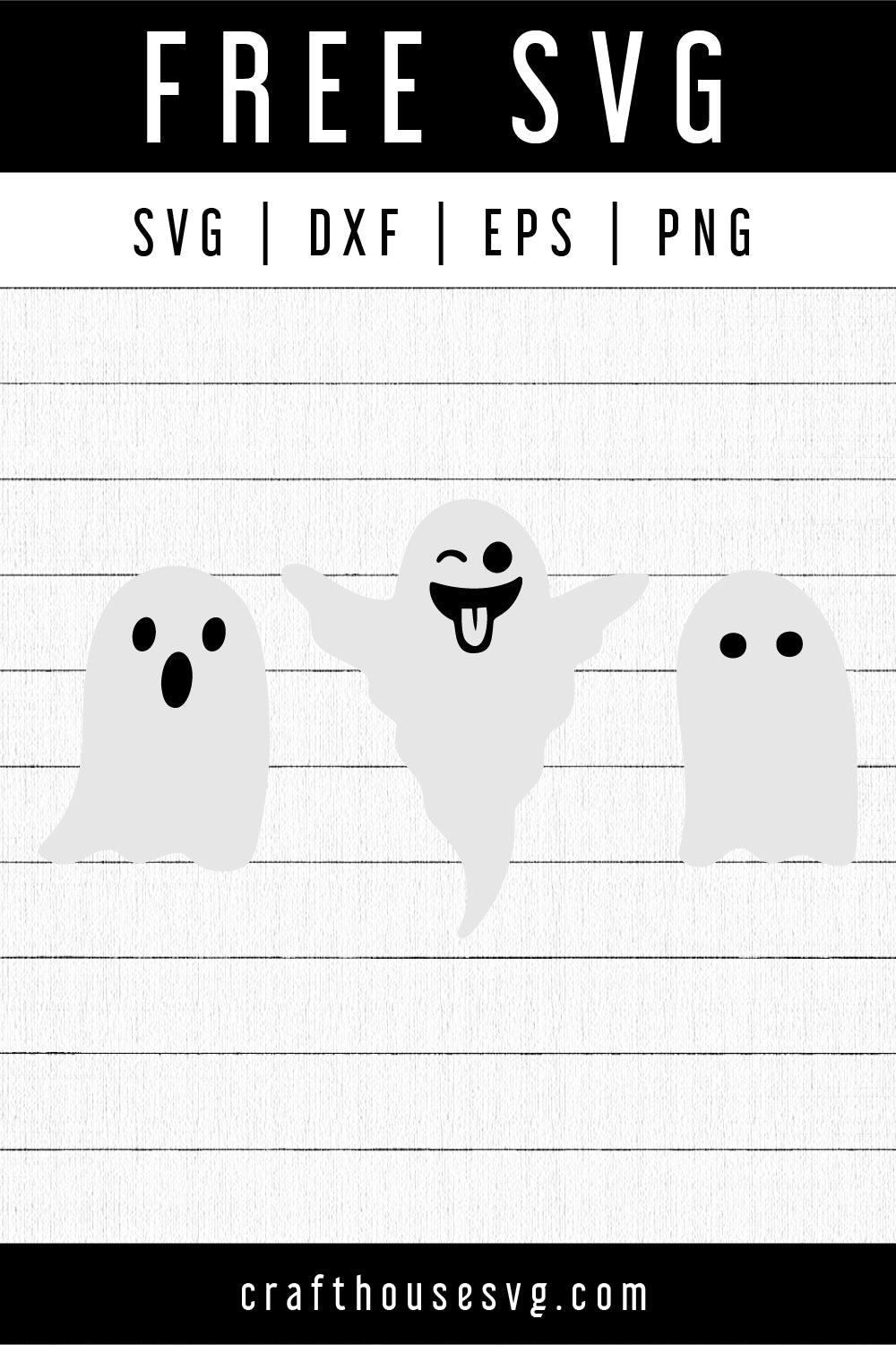 FREE Ghost SVG | FB165 - Craft House SVG