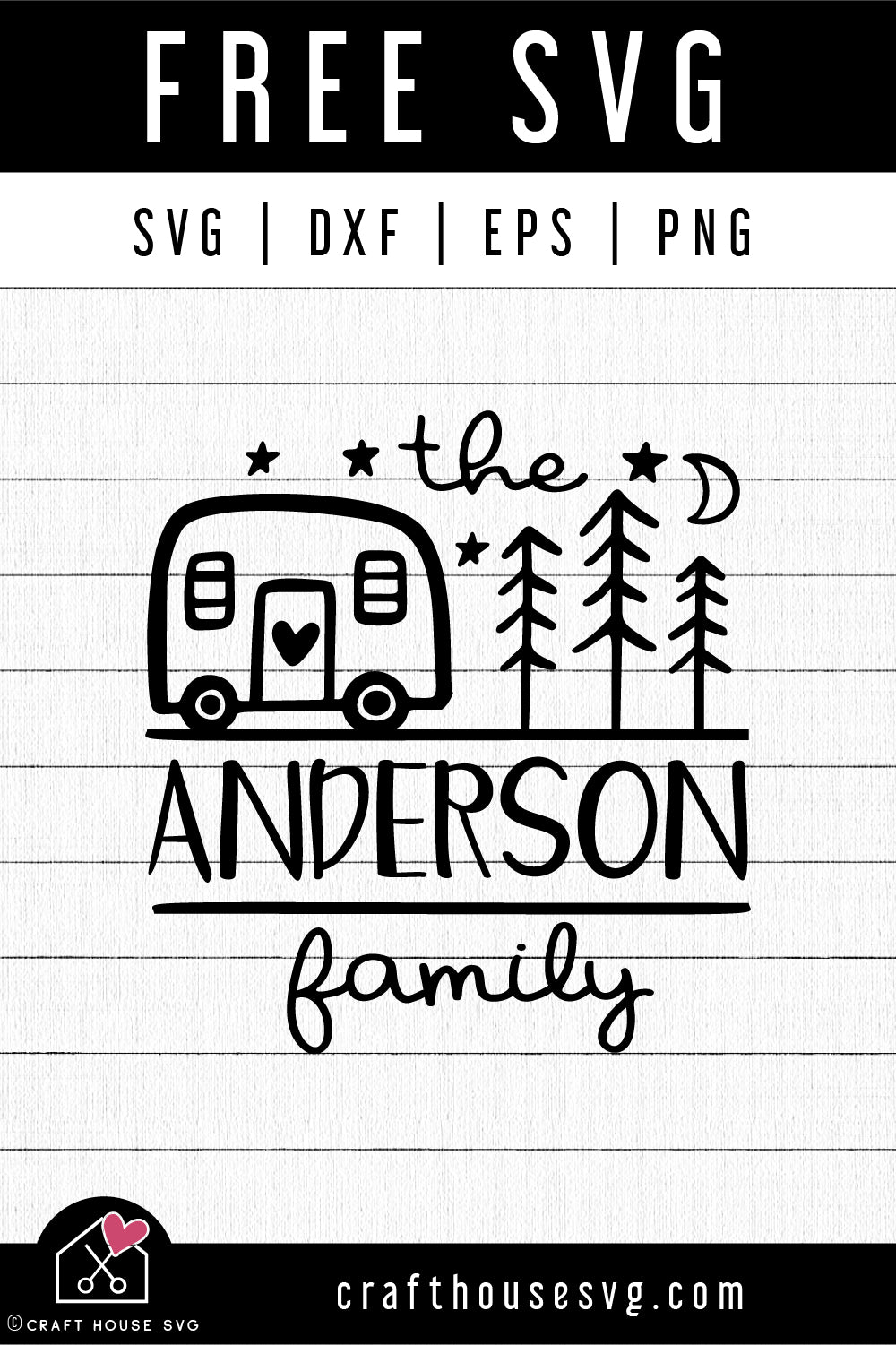 FREE Camp name sign SVG Camping SVG | FB233 - Craft House SVG
