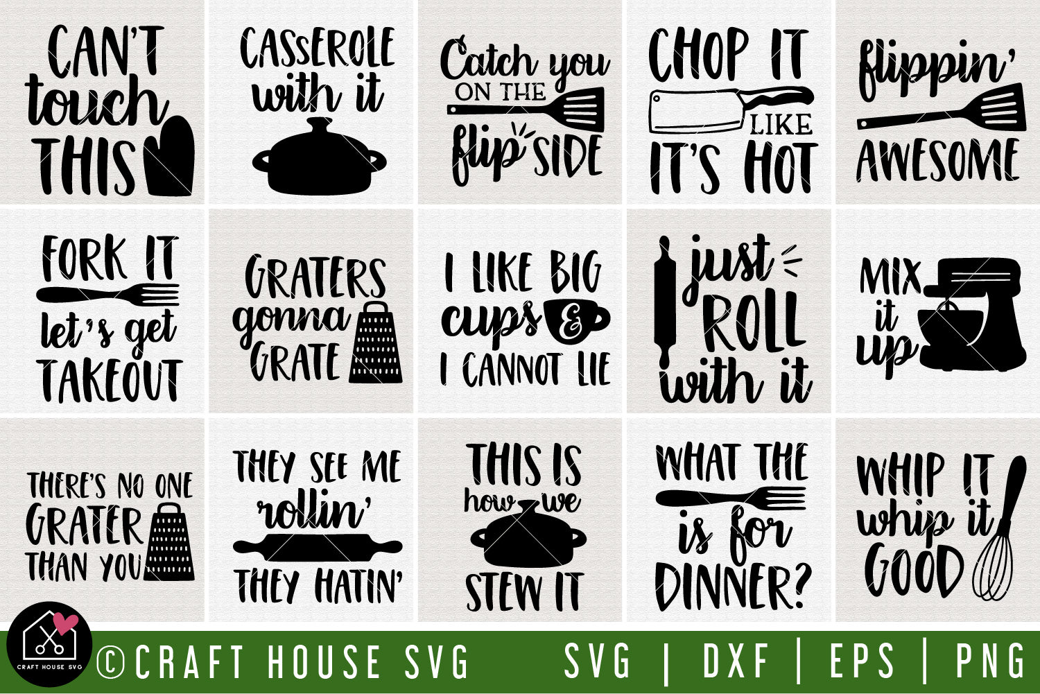 Kitchen SVG Bundle