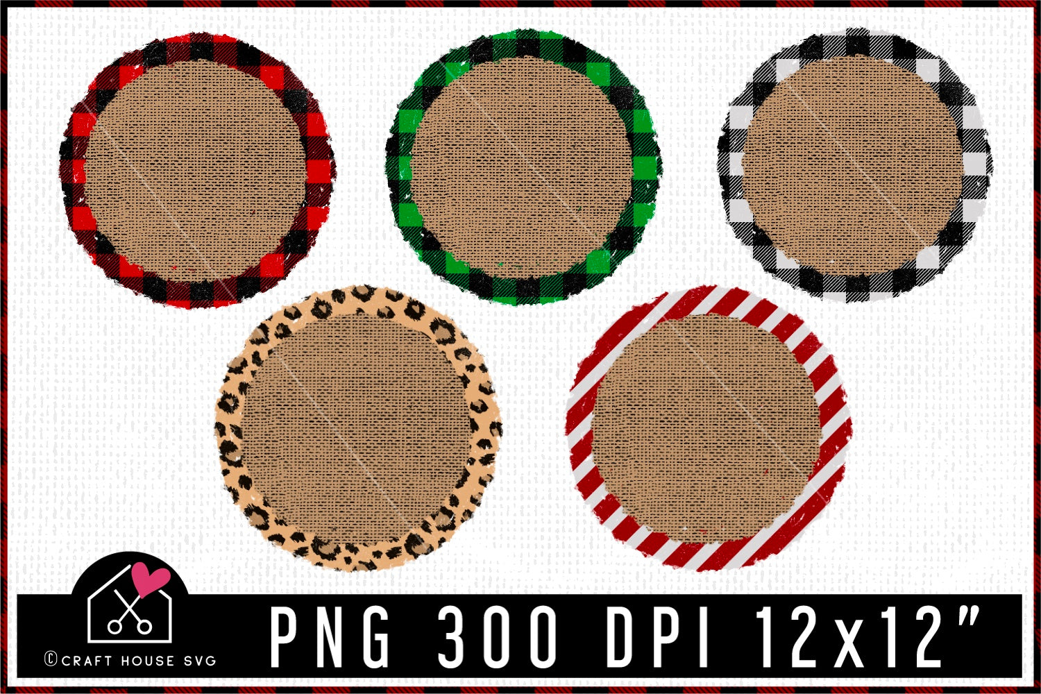 Christmas Sublimation Background Bundle PNG | SB2 - Craft House SVG