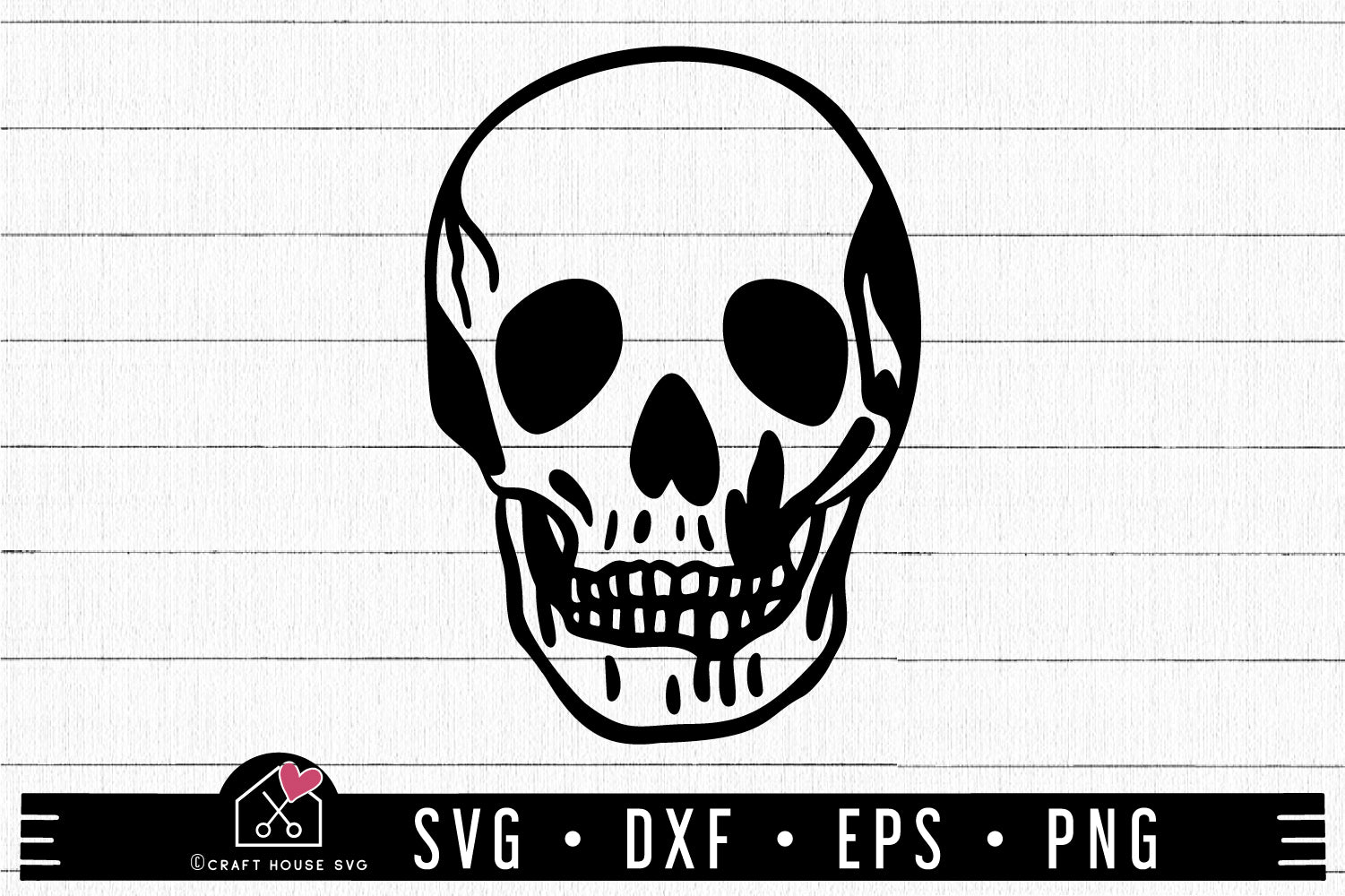 Skull SVG Halloween Cut File