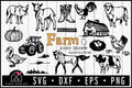 Farm Illustration Pack - VB1 - Craft House SVG