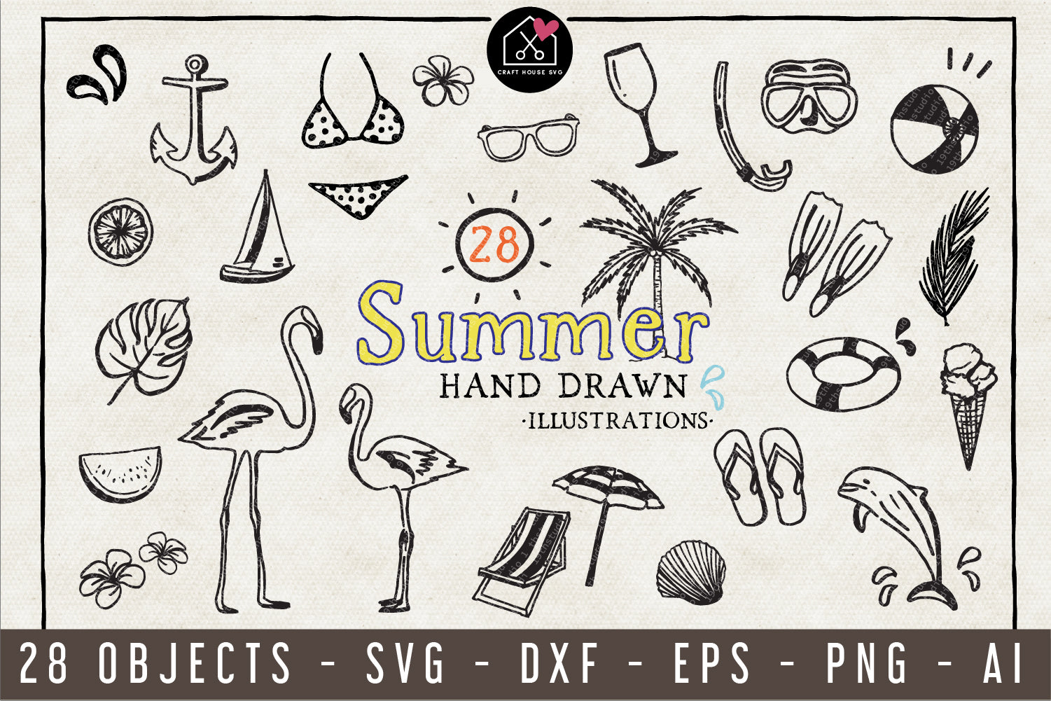 Summer Illustration Pack - VB7