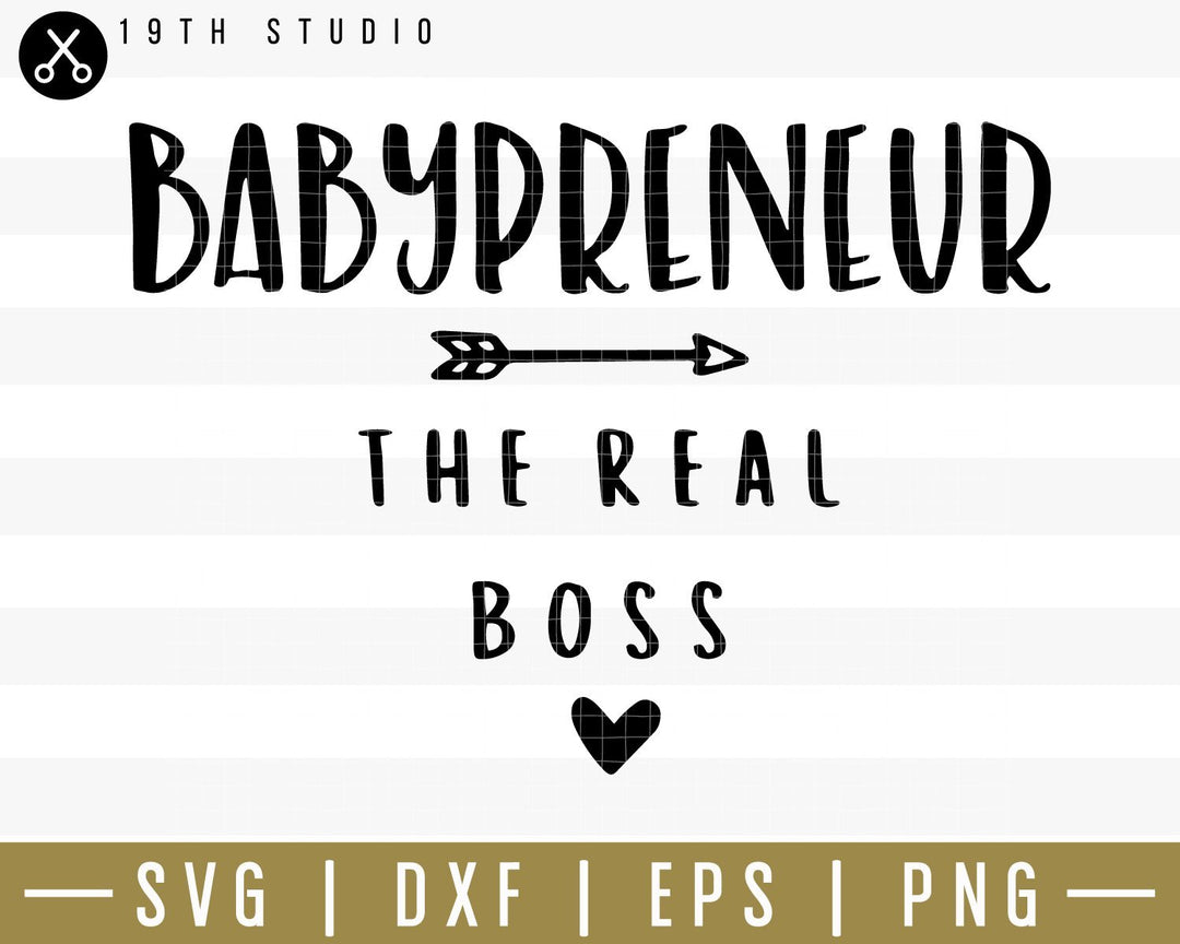 Babypreneur SVG | M34F2 Craft House SVG - SVG files for Cricut and Silhouette