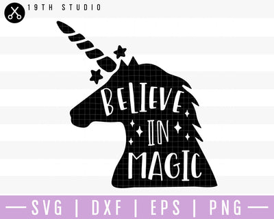 Believe in magic SVG | M41F4 Craft House SVG - SVG files for Cricut and Silhouette