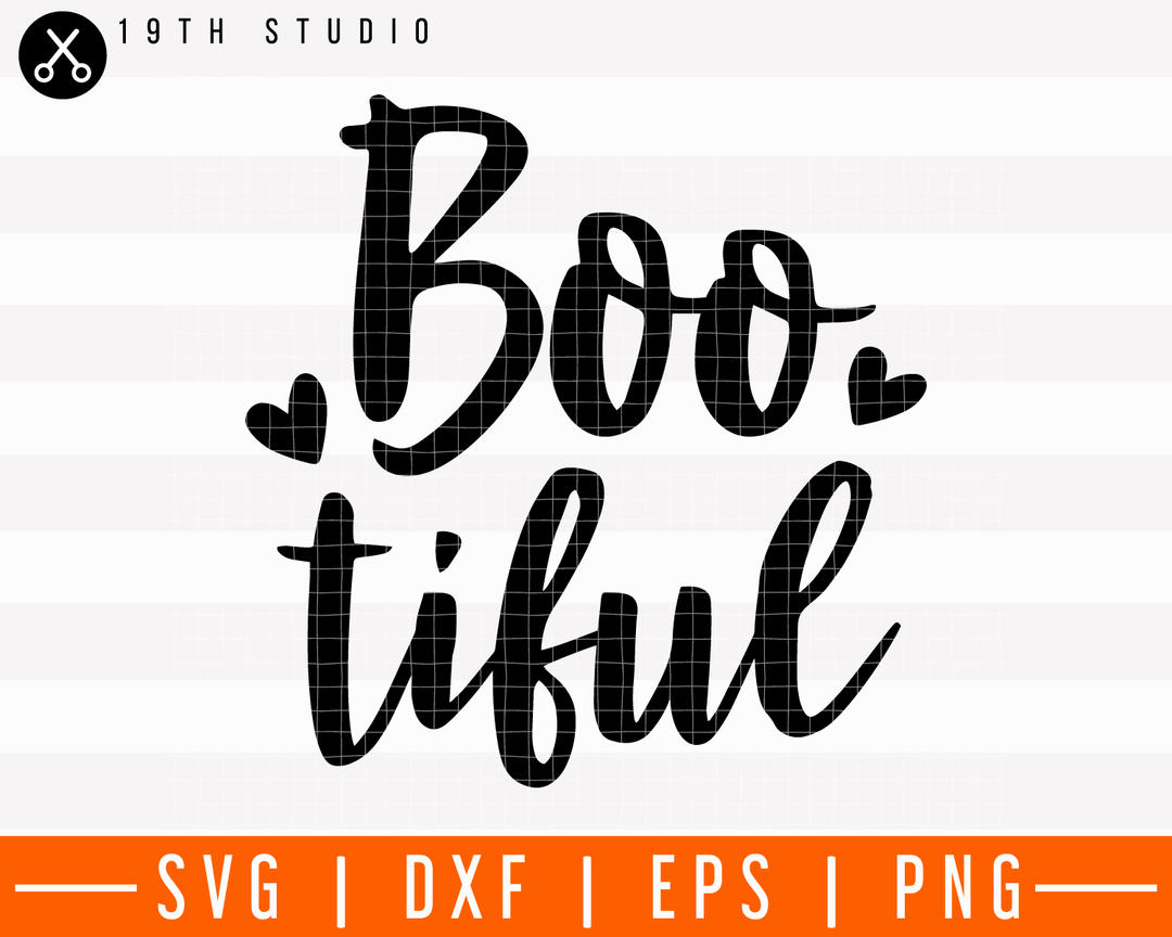 Boo ti ful SVG | M28F3 Craft House SVG - SVG files for Cricut and Silhouette