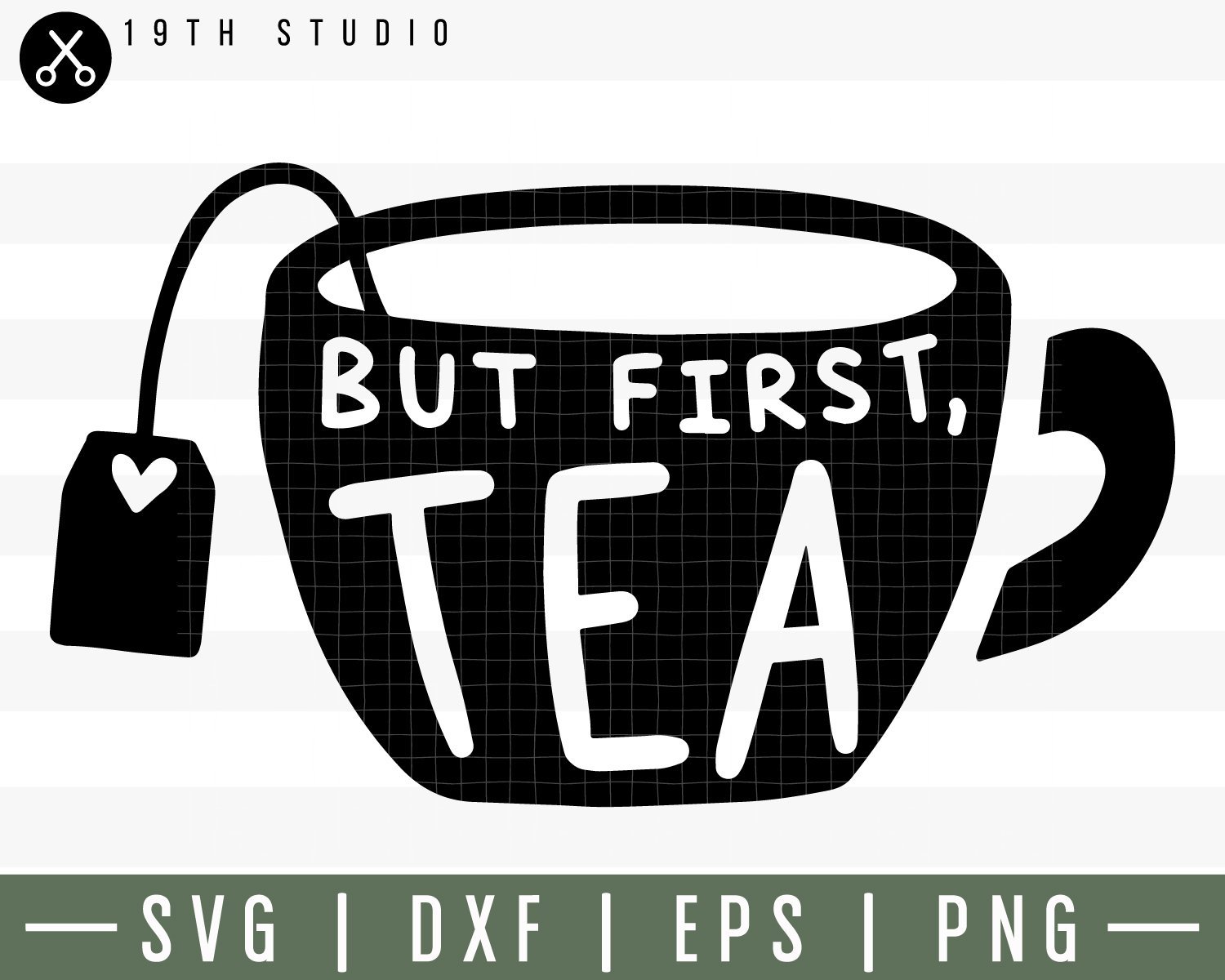 But first tea SVG | M30F2 Craft House SVG - SVG files for Cricut and Silhouette
