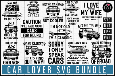 Car SVG Bundle | MB87 Craft House SVG - SVG files for Cricut and Silhouette