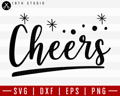 Cheers SVG | M21F11 Craft House SVG - SVG files for Cricut and Silhouette
