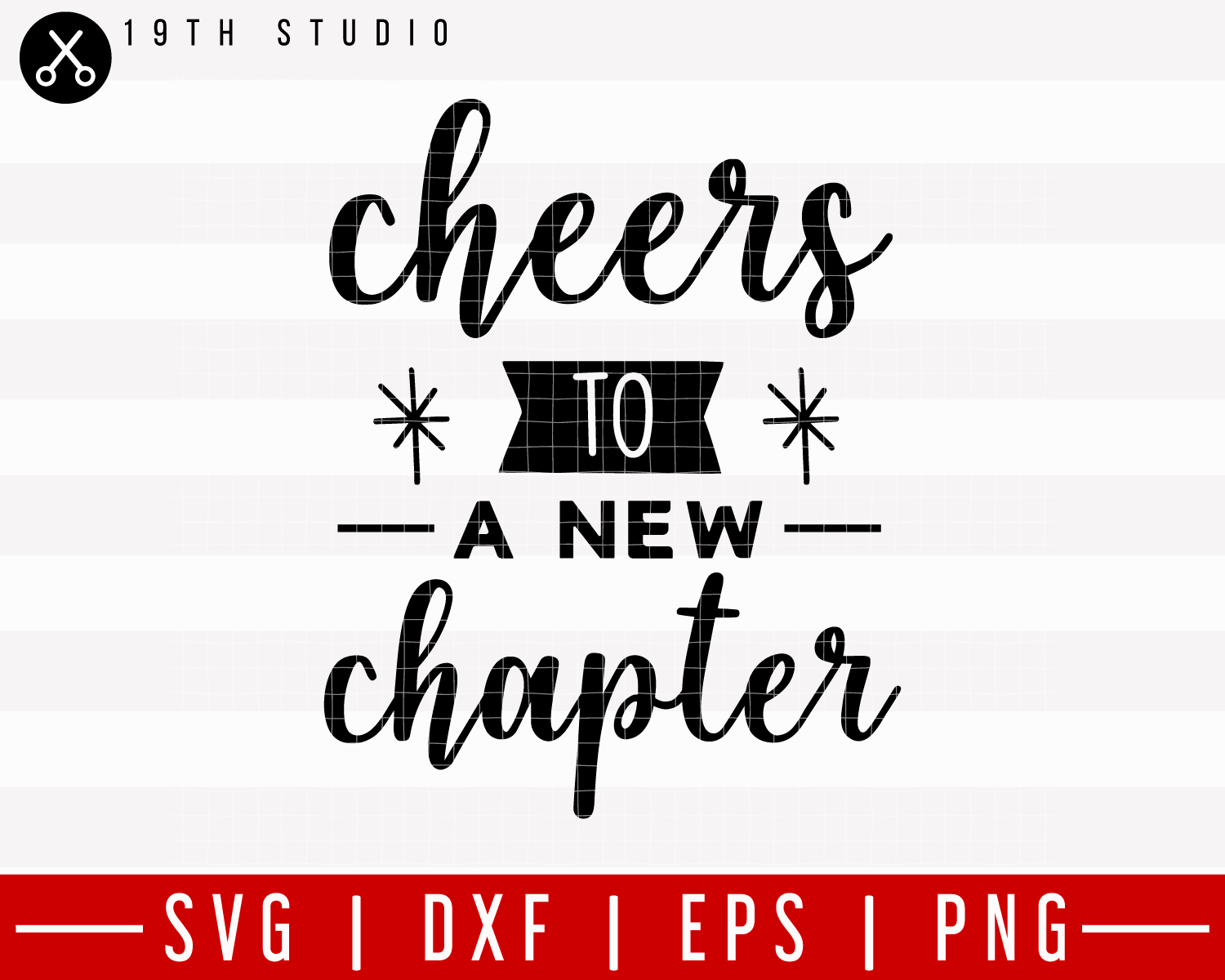 Cheers to a new chaptersvg SVG | M21F12 Craft House SVG - SVG files for Cricut and Silhouette