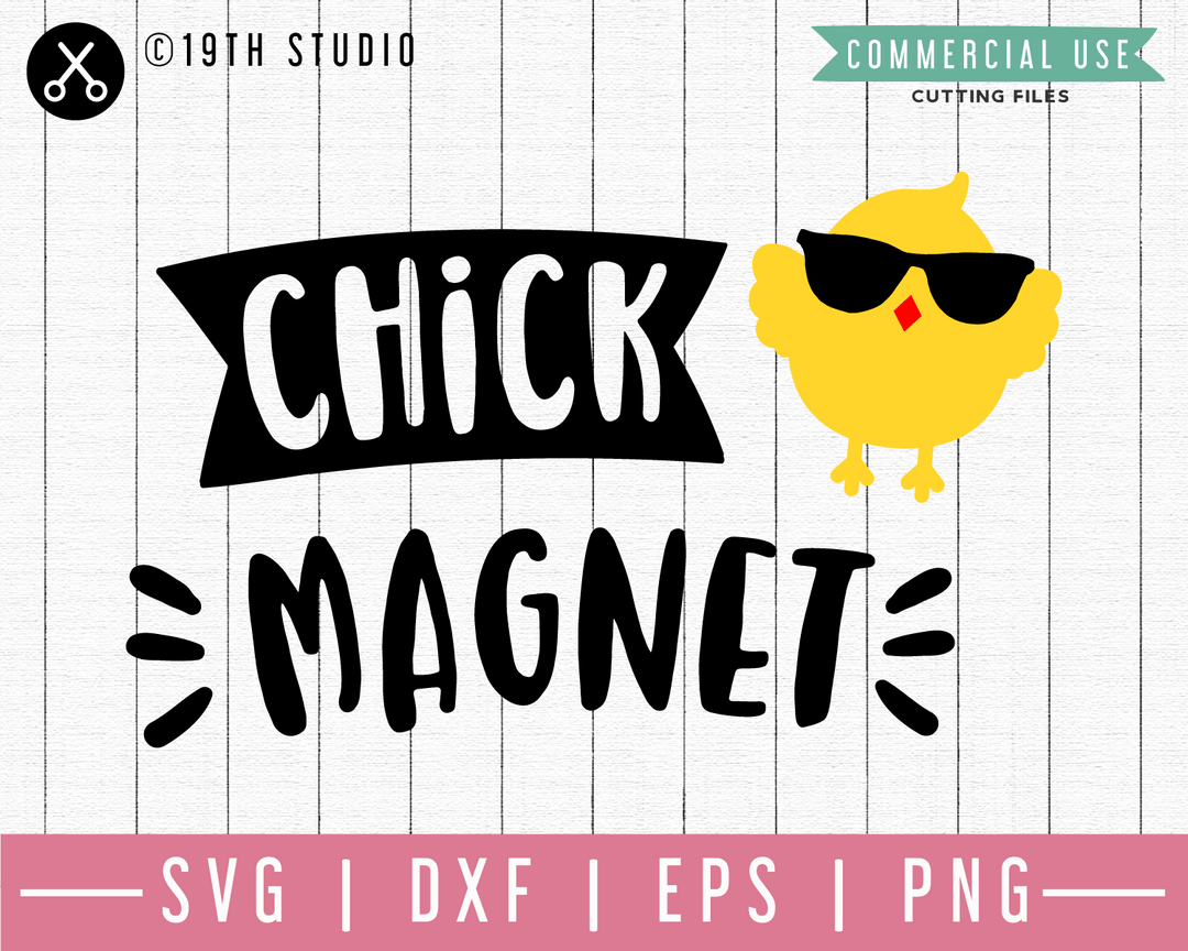 Chick magnet SVG | M46F | An Easter SVG cut file Craft House SVG - SVG files for Cricut and Silhouette
