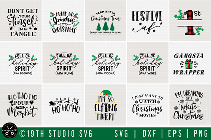 Christmas SVG Bundle | MB56 Craft House SVG - SVG files for Cricut and Silhouette