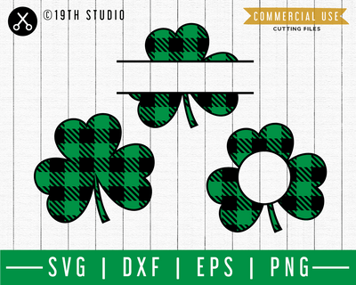 Clover Plaid SVG | A St. Patrick's Day SVG cut file M45F Craft House SVG - SVG files for Cricut and Silhouette