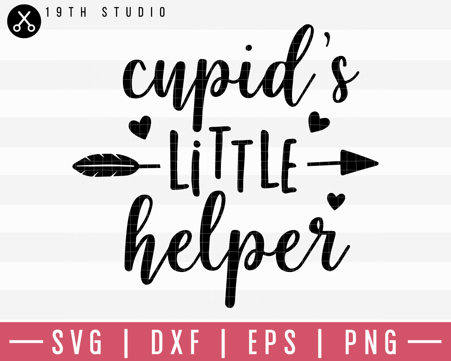 Cupid's Little Helper SVG | M19F3 Craft House SVG - SVG files for Cricut and Silhouette