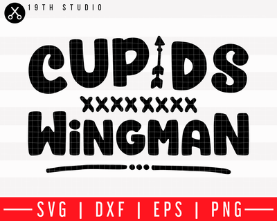 Cupids wingman SVG | M43F8 Craft House SVG - SVG files for Cricut and Silhouette