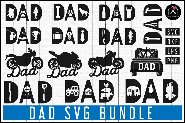 Dad SVG Bundle | MB81 Craft House SVG - SVG files for Cricut and Silhouette