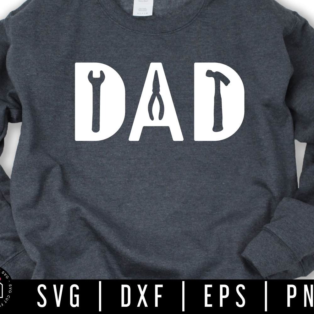 Dad tools SVG | M81F Craft House SVG - SVG files for Cricut and Silhouette