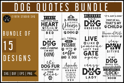Dog SVG Bundle | MB62 Craft House SVG - SVG files for Cricut and Silhouette