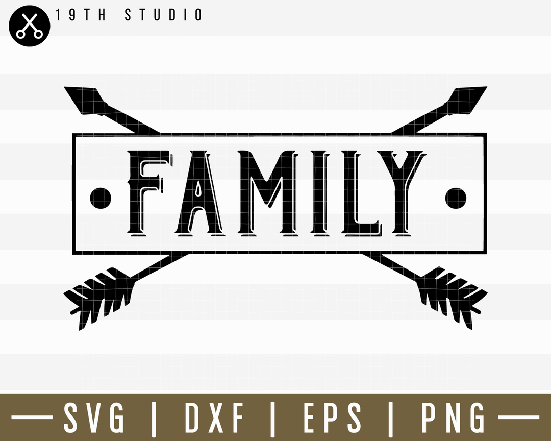 Family SVG | M14F5 Craft House SVG - SVG files for Cricut and Silhouette