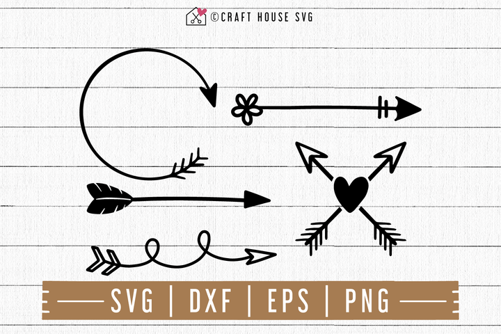 FREE Arrows SVG | FB103 Craft House SVG - SVG files for Cricut and Silhouette