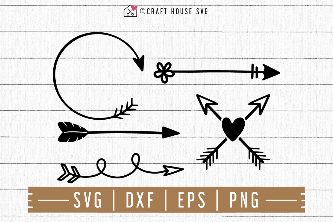 FREE Arrows SVG | FB103 - Craft House SVG