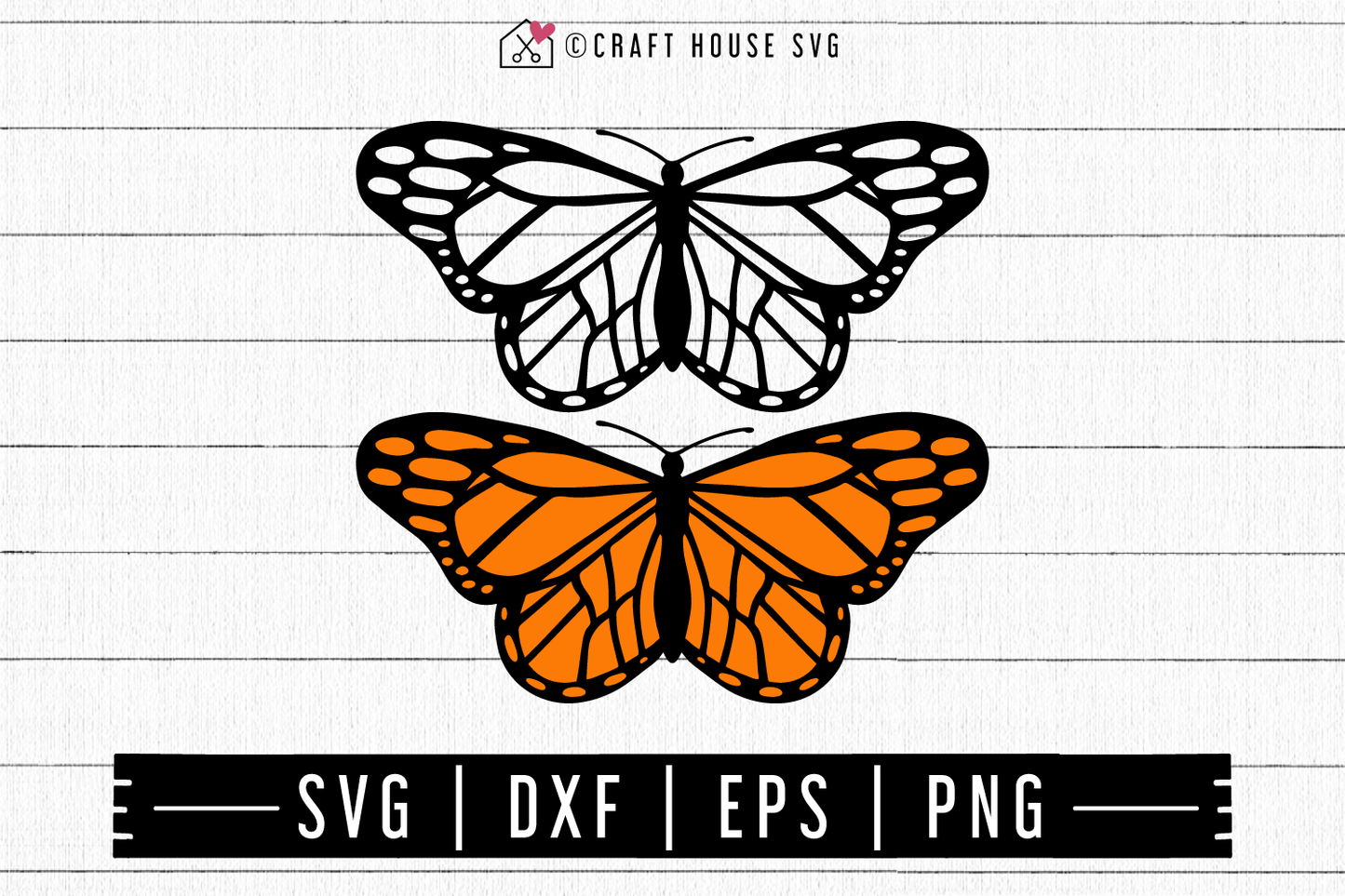 FREE Butterfly SVG | FB118 Craft House SVG - SVG files for Cricut and Silhouette