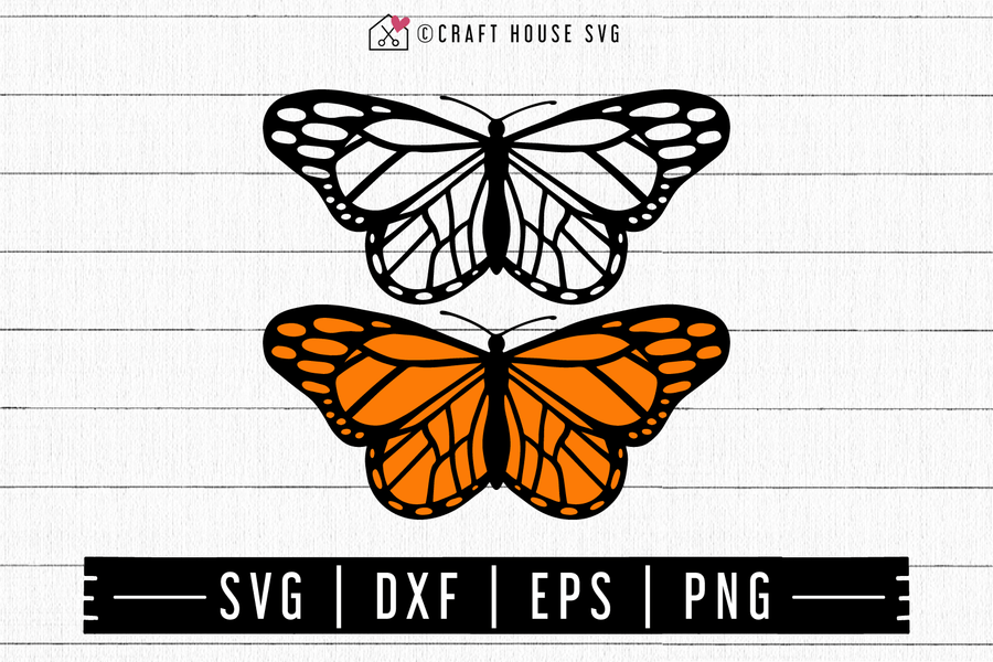 FREE Butterfly SVG | FB118 Craft House SVG - SVG files for Cricut and Silhouette