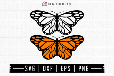 FREE Butterfly SVG | FB118 Craft House SVG - SVG files for Cricut and Silhouette
