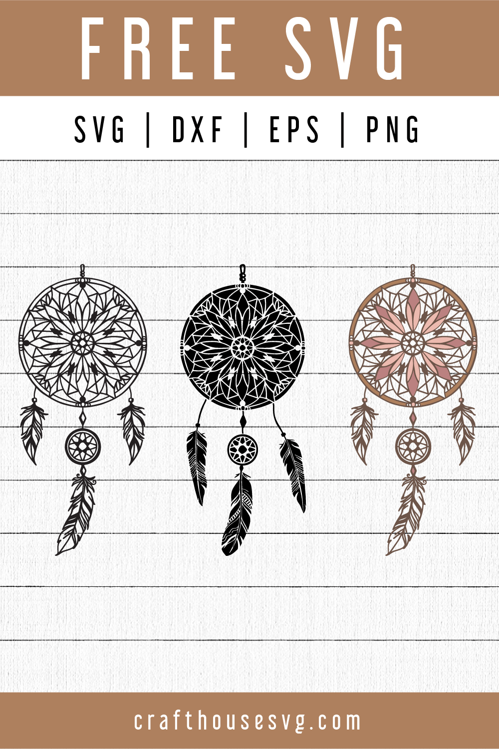 FREE Dreamcatcher SVG | FB97 Craft House SVG - SVG files for Cricut and Silhouette