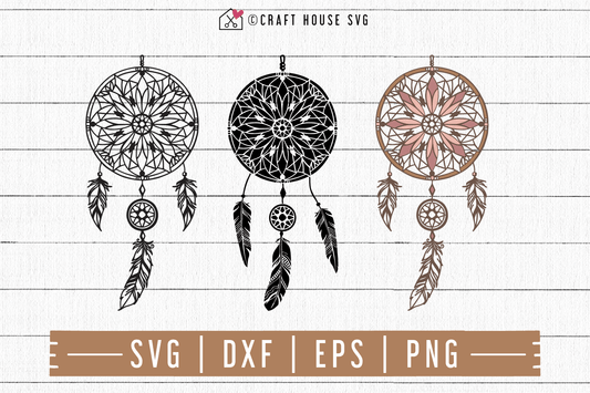 FREE Dreamcatcher SVG | FB97 Craft House SVG - SVG files for Cricut and Silhouette