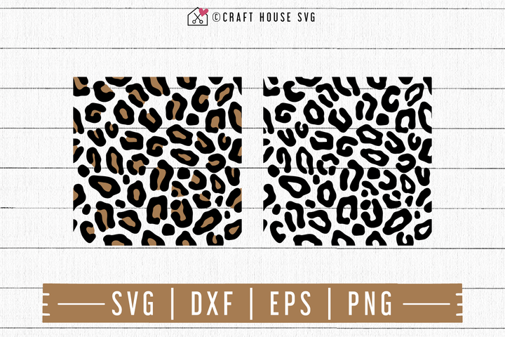 FREE Leopard Print SVG | FB108 Craft House SVG - SVG files for Cricut and Silhouette