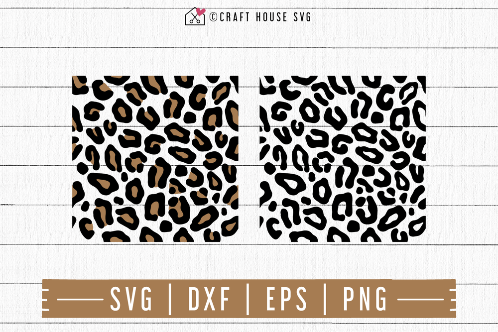 FREE Leopard Print SVG | FB108 - Craft House SVG