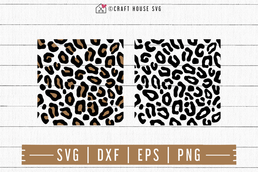 FREE Leopard Print SVG | FB108 Craft House SVG - SVG files for Cricut and Silhouette