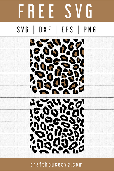 FREE Leopard Print SVG | FB108 - Craft House SVG