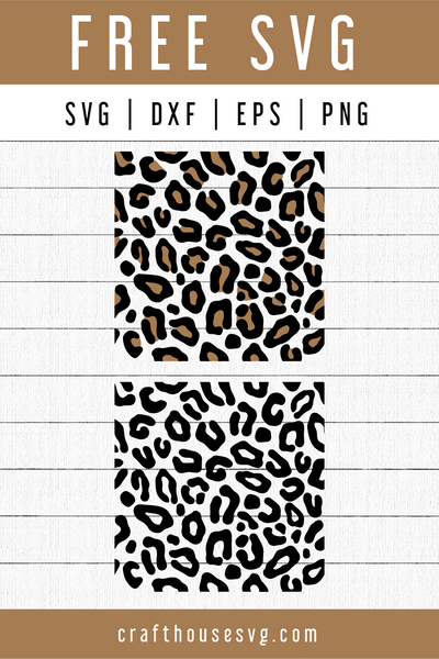 FREE Leopard Print SVG | FB108 - Craft House SVG