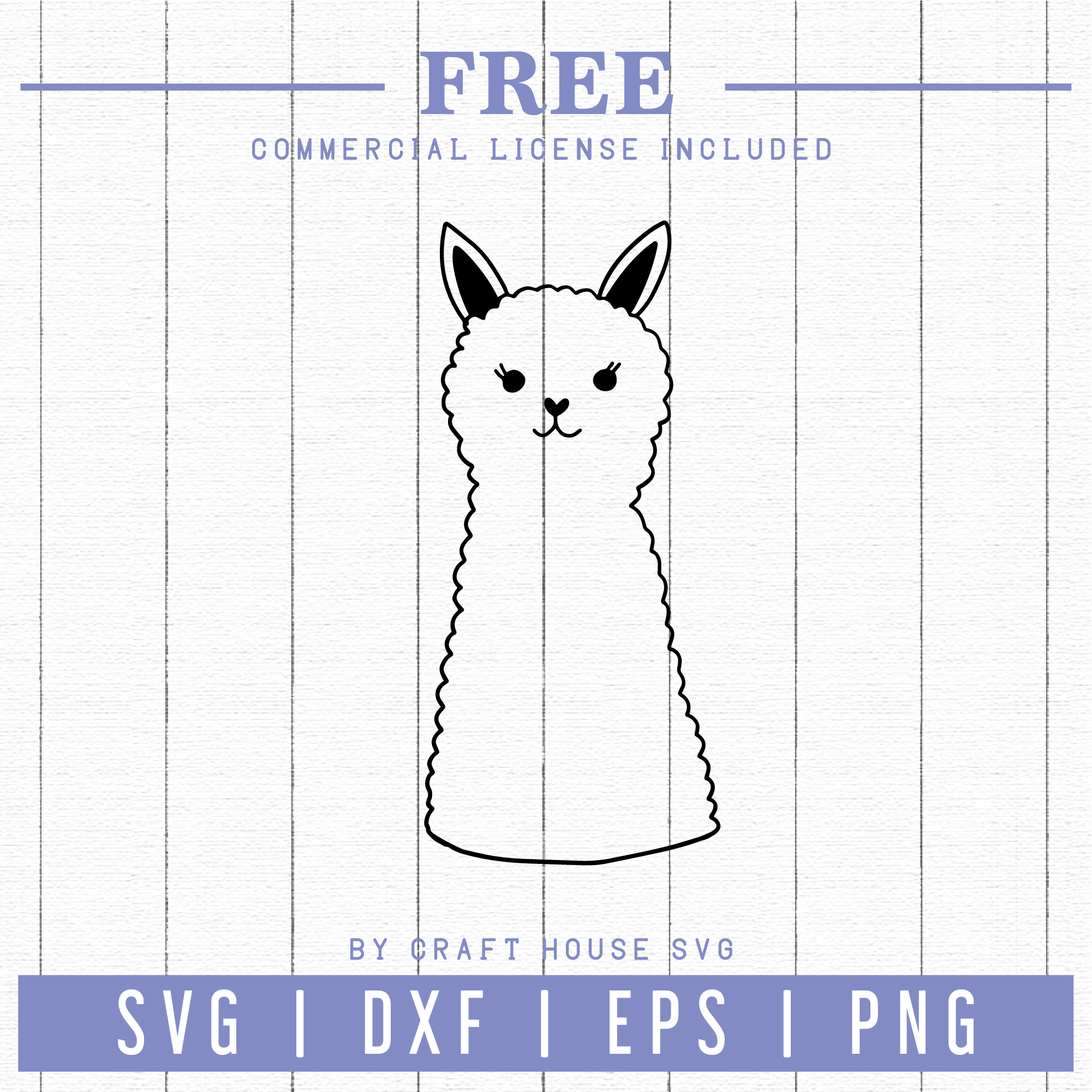Free Llama SVG | FB53 Craft House SVG - SVG files for Cricut and Silhouette