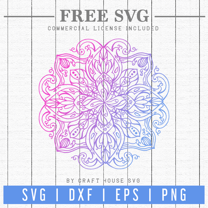 Free Mandala SVG | FB78 - Craft House SVG