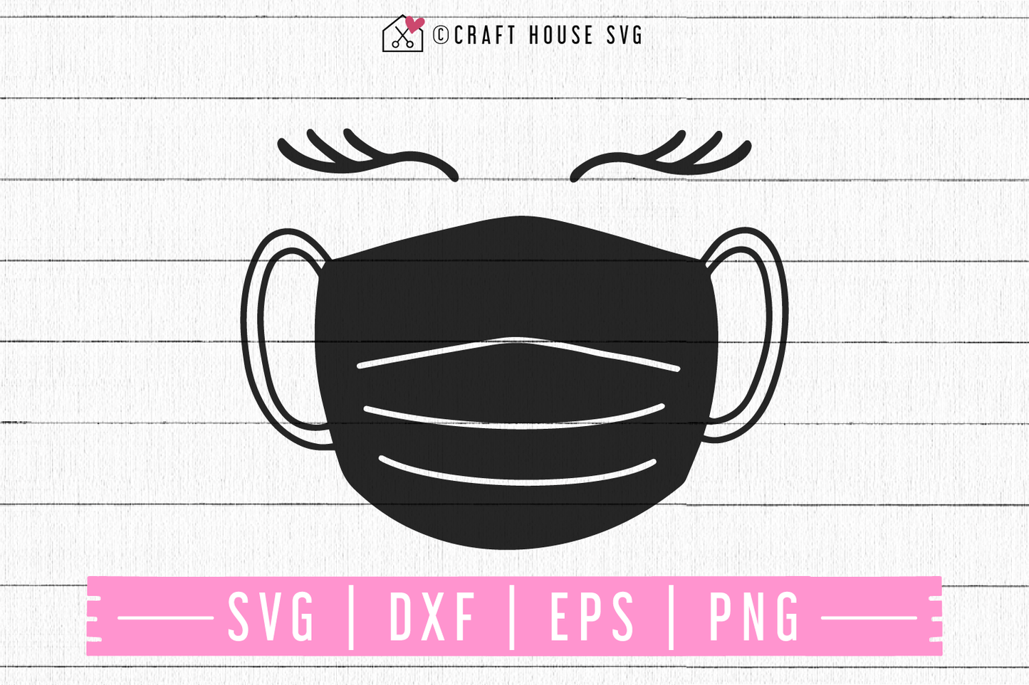 FREE Mask and lashes SVG | FB99 Craft House SVG - SVG files for Cricut and Silhouette