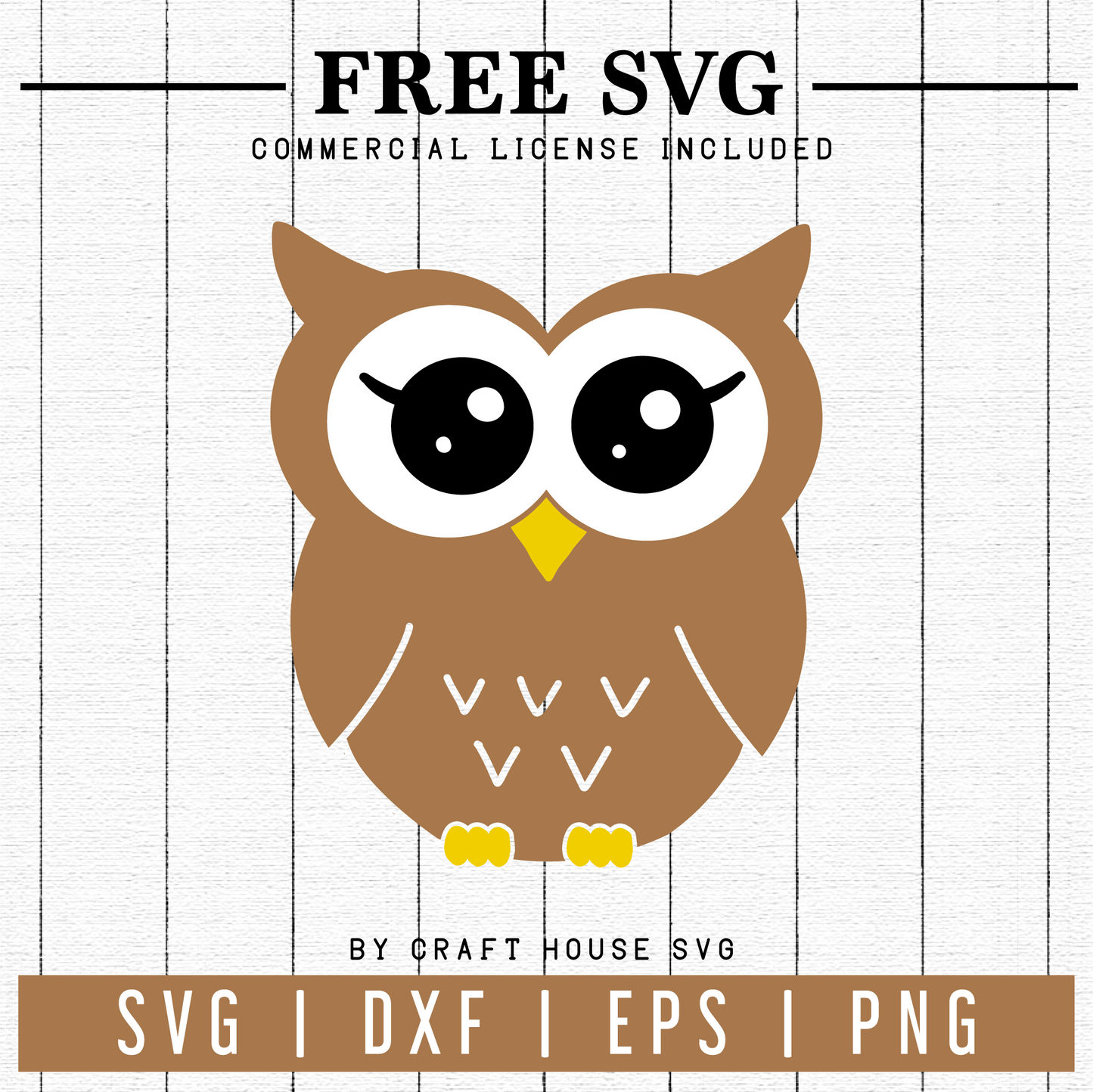 Free Owl SVG | FB60 Craft House SVG - SVG files for Cricut and Silhouette