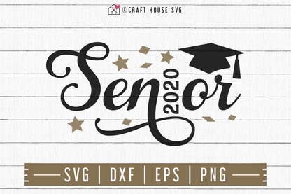 FREE Senior 2020 SVG | FB109 Craft House SVG - SVG files for Cricut and Silhouette
